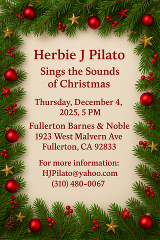 Herbie J Pilato sings!