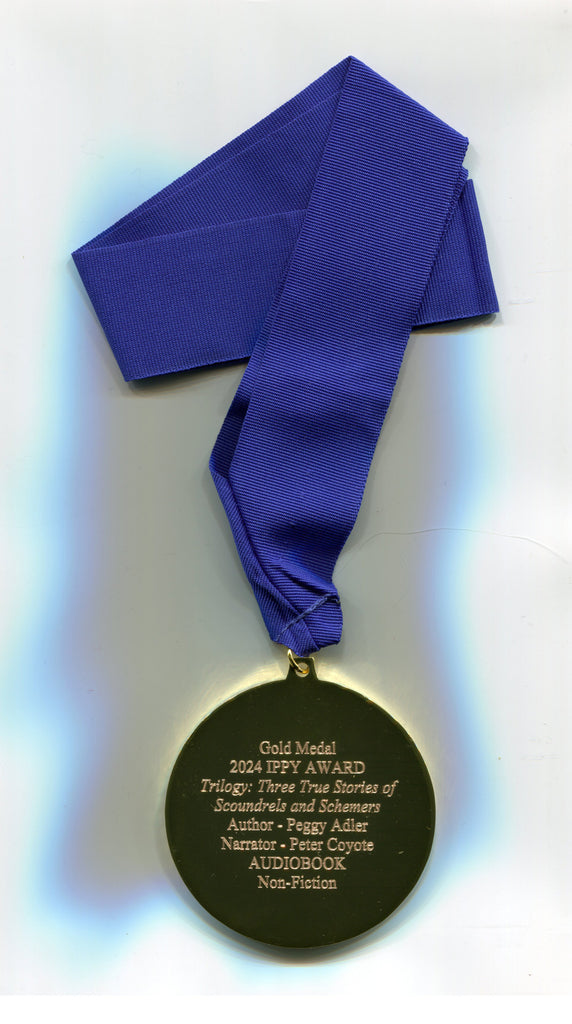 My IPPY Gold Medal Now Has An Inscription