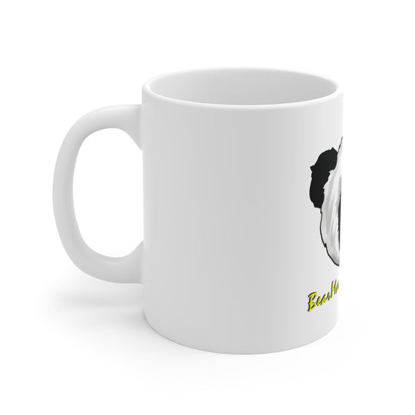 BearManorMedia Customized Mug Large – Yellow Edition