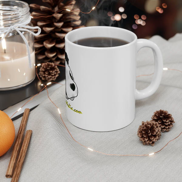 BearManorMedia Customized Mug Medium – Yellow Edition