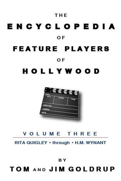 The Encyclopedia of Feature Players in Hollywood (ebook bundle)