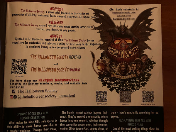The Halloween Society Unearthed 1983-1987 Volume 1 (paperback)