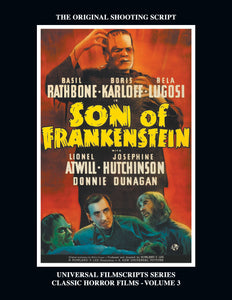 Son of Frankenstein (Universal Filmscripts Series: Classic Horror Films – Volume 3) (hardback)