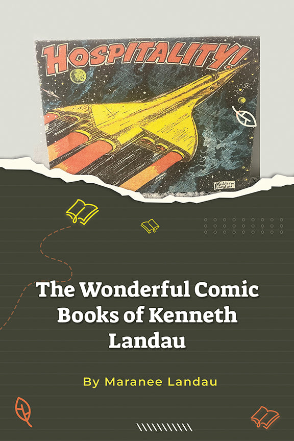 The Wonderful Comic Books of Kenneth Landau (hardback) (color)