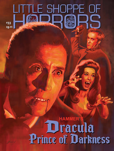 Little Shoppe of Horrors #33 - The Making of DRACULA PRINCE OF DARKNESS (ebook)