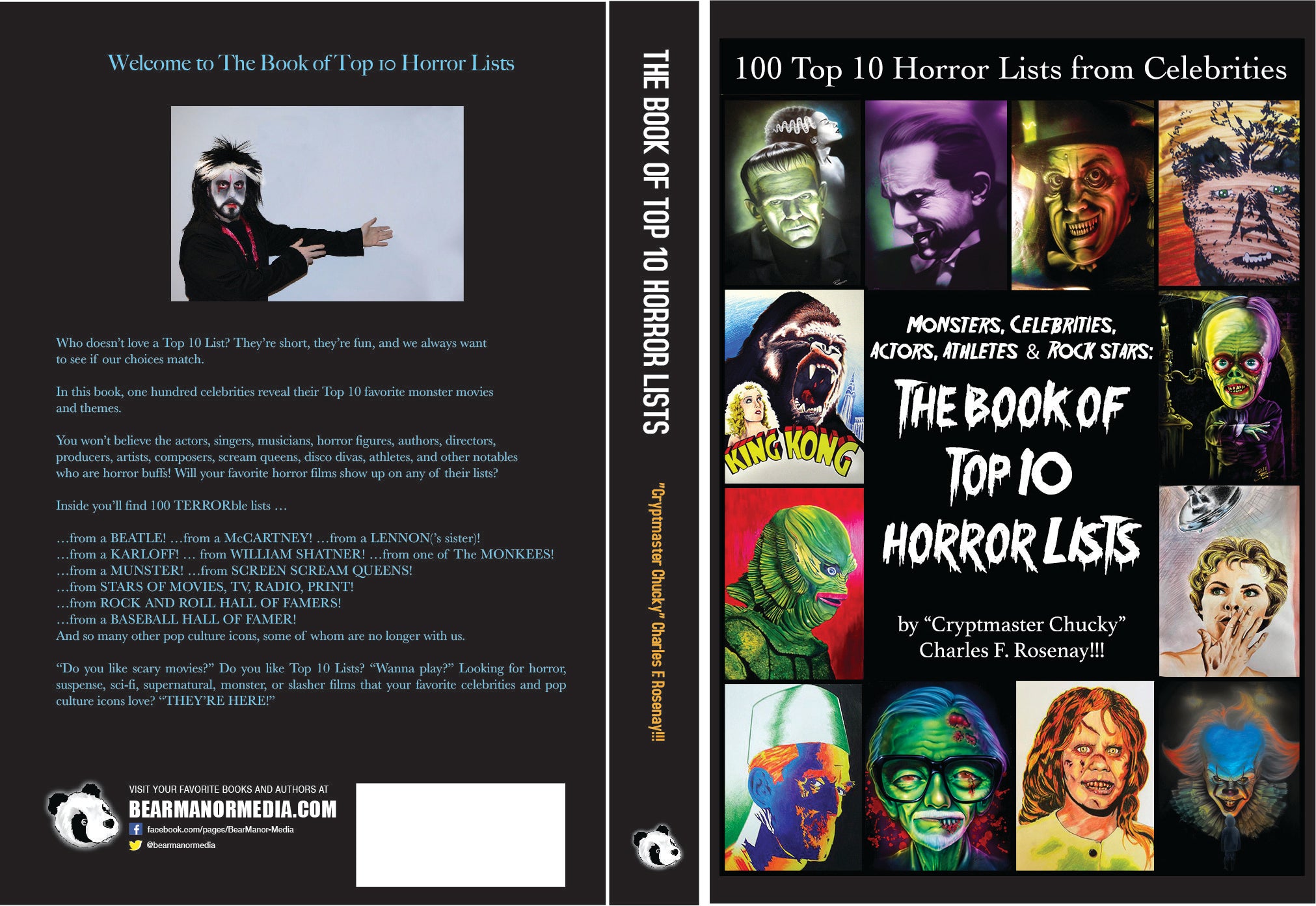 The Book of Top 10 Horror Lists (paperback)