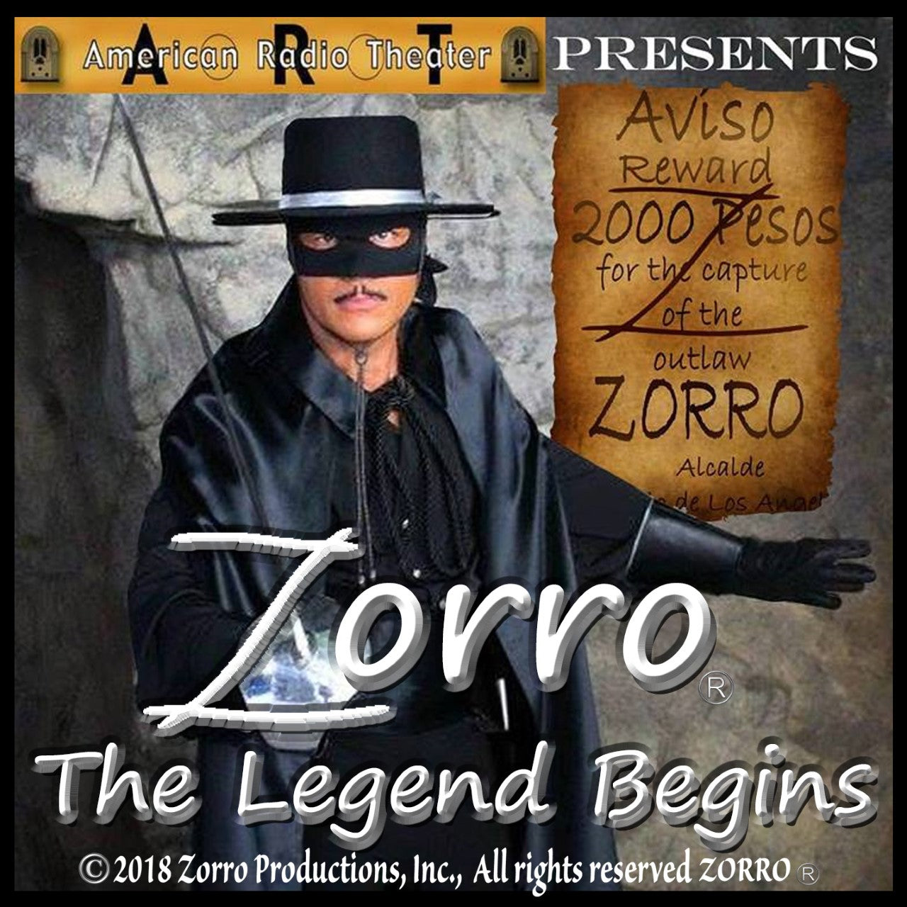 Zorro: The Legend Begins (Audio Theater) (audiobook) - BearManor Manor