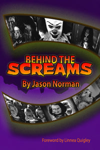 BEHIND THE SCREAMS (hardback) - BearManor Manor