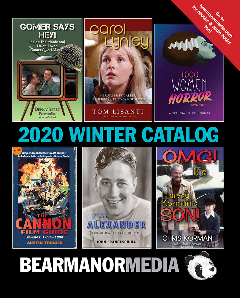 Winter 2020 BearManor Media Catalog (paperback)