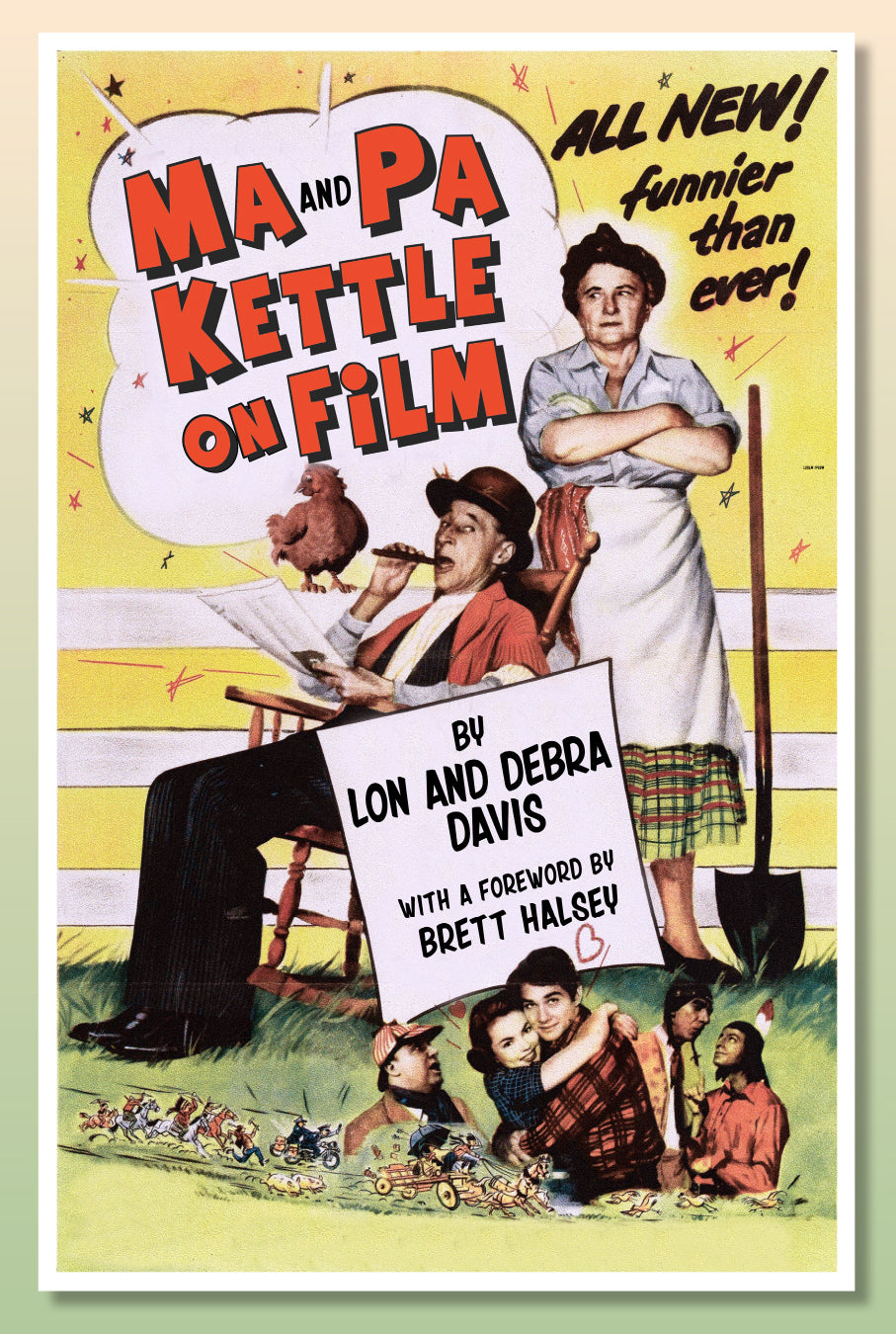 Ma and Pa Kettle on Film (paperback)