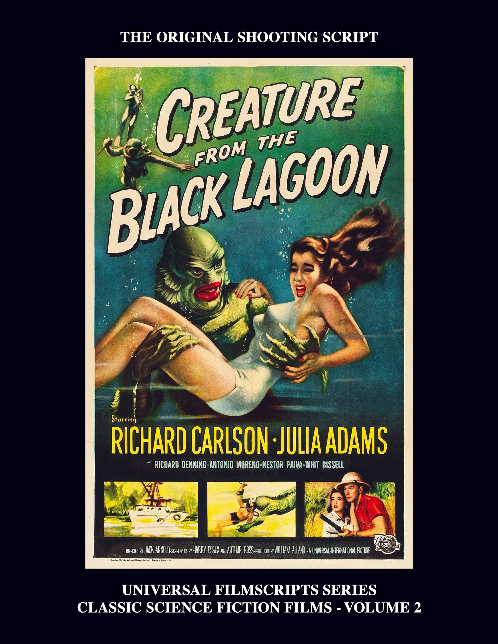Creature from the Black Lagoon (Universal Filmscripts Series Classic Science Fiction) (paperback)