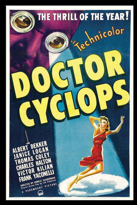 DOCTOR CYCLOPS by Will Garth - BearManor Manor