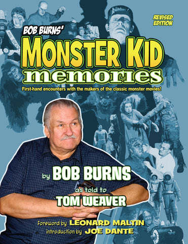 Bob Burns' Monster Kid Memories (paperback) - BearManor Manor