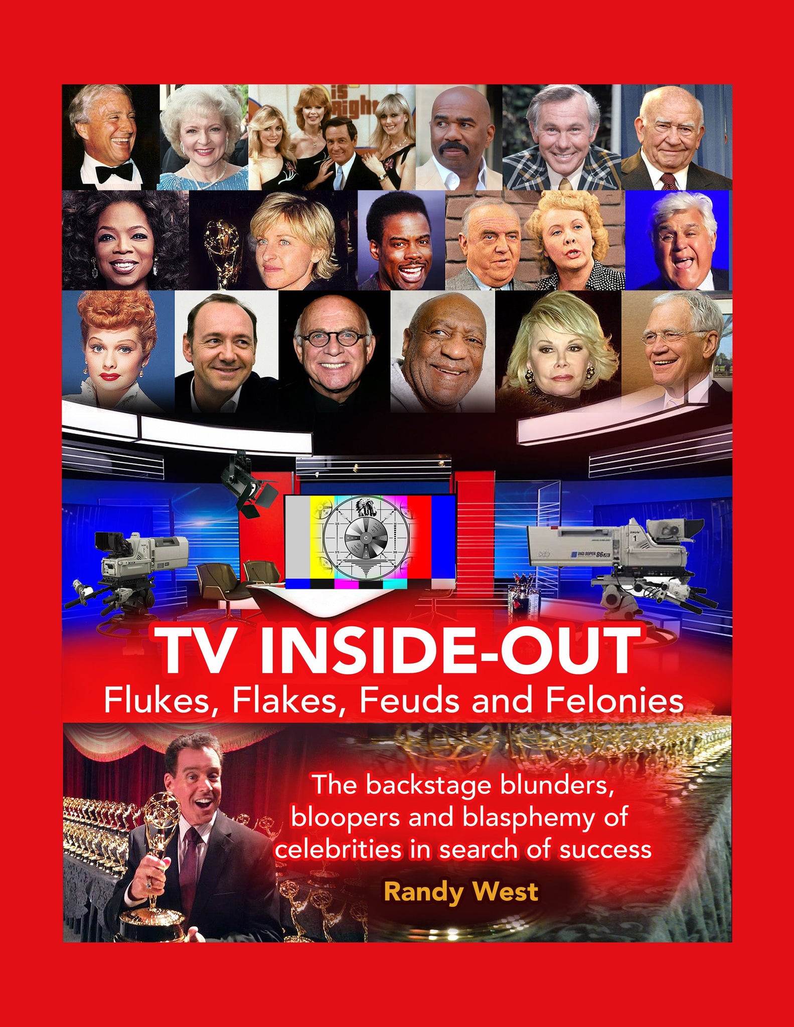 TV Inside-Out - Flukes, Flakes, Feuds and Felonies (hardback)