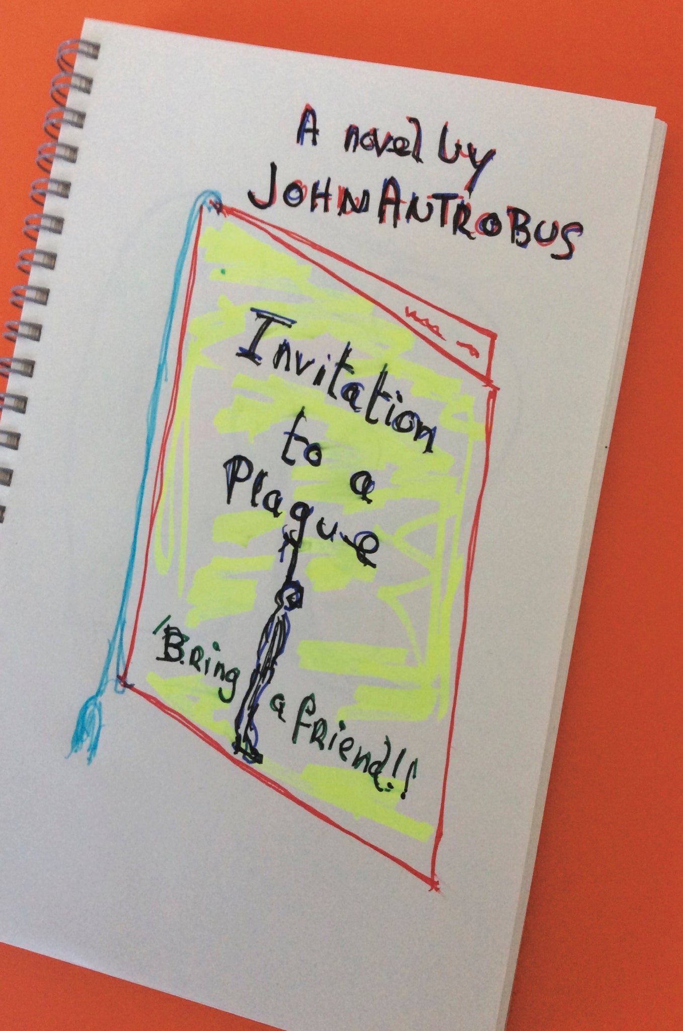Invitation to a Plague by John Antrobus (hardback)